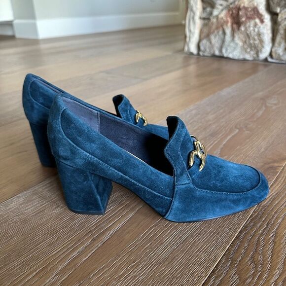 BELLA VITA Tam Loafer Pump In Kidsuede Leather - Picture 7 of 9